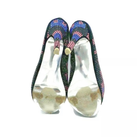 Mascotte Platform Stiletto Heels Multicolour Studs - Picture 10 of 12